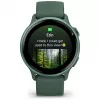 Viedpulkstenis GARMIN vívoactive 6 – sporta pulkstenis, 42 mm alumīnija/polimēra korpuss, AMOLED 1,2 collu, GPS, 5 ATM, optiskais HR, SpO2, 8 GB, zaļš