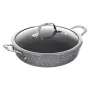 Dziļā cepšanas panna ar 2 rokturiem BALLARINI Salina Granitium 24 cm 75002-811-0