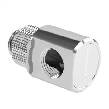 Barrow 90° grozāms adapteris G1/4 AG uz G1/4 IG, sudraba, FBWT90-MR s