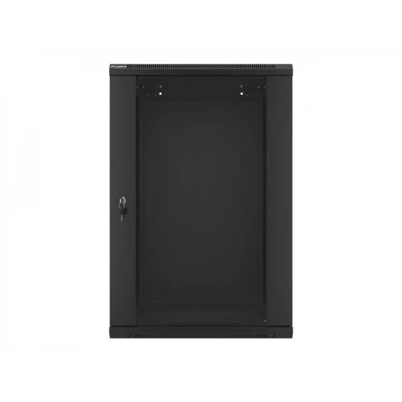 Sienas stiprinājuma skapis LANBERG WF01-6618-10B, 18U, 600×600×907 mm, melns, 60 kg