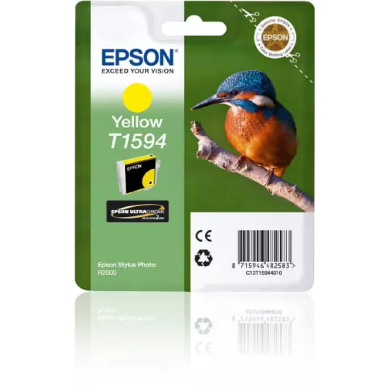 Kasetne EPSON T1594 17 ml UltraChrome Hi-Gloss2 Dzeltena