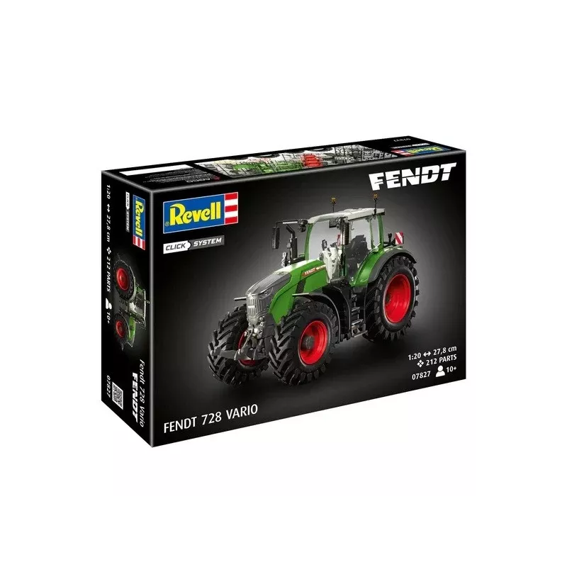 Plastmasas modelis Traktors Fendt 728 Vario