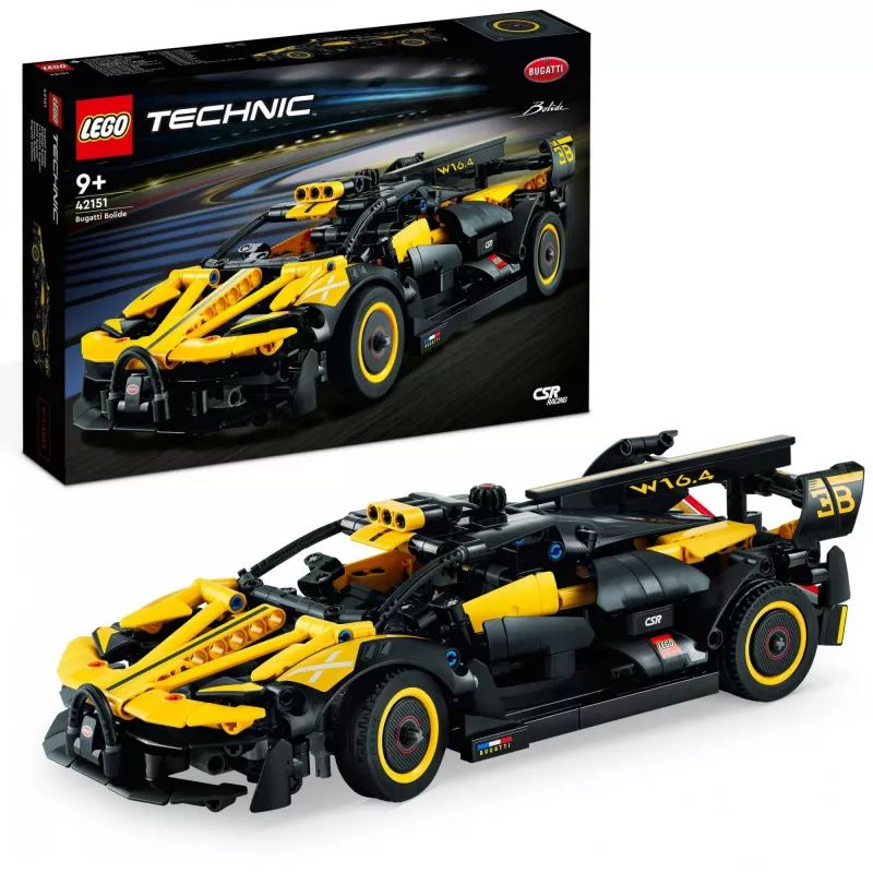 LEGO Technic: Bugatti Bolide Model Auto Būvēšanas Komplekts (42151)
