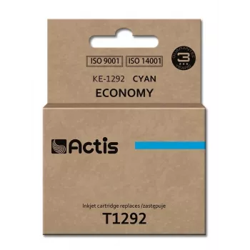 Kārtridžs ACTIS KE-1292 Ciāns saderīgs ar Epson, tintes uz ūdens bāzes 15 ml, standarta ražība, viens iepakojums