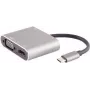 ShiverPeaks Laptop Dokstacija S/CONN 14-05026, vadu USB 3.2 Gen 1 Type-C, pelēka
