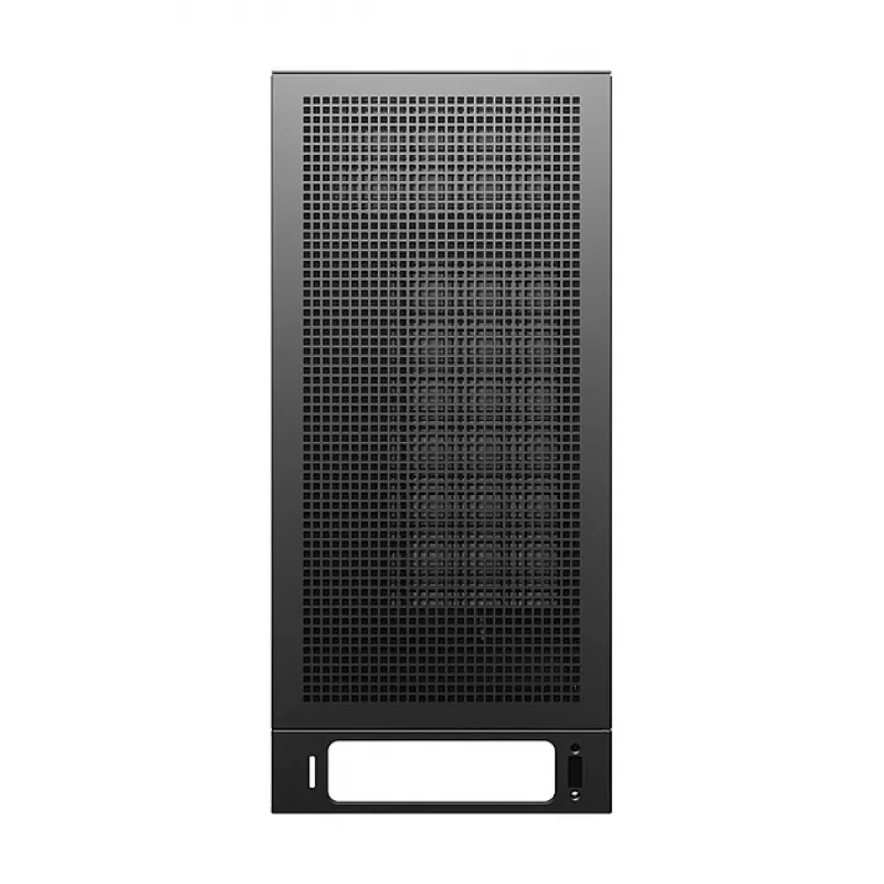 PC korpuss DeepCool CH170 PLUS Tower Black — micro-ATX/mini-ITX, rūdīts stikls, USB-C, barošanas bloks augšpusē