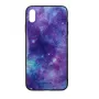 Stikla aizsargplēve Tellur Cover Glass print iPhone XS Max ar Visuma rakstu