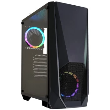 Xilence Xilent Blast X505.ARGB Gaming PC korpuss, RGB ATX Midi Tower, melns (XG141)
