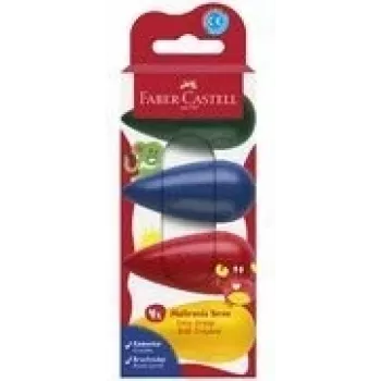 Rakstīšanas krīts Faber-Castell 120408 Zils Zaļš Sarkans Dzeltens 4 gab.
