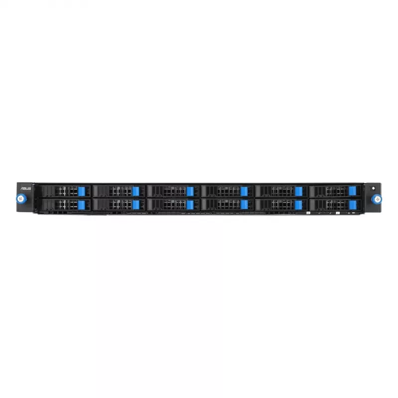 Rack 1U galddators ASUS ExperCenter Pro ERA100A B6 — Intel Core i5, 8GB DDR5, 4×2,5 collu sloti, 500W barošanas bloks, 1×PCIe 5.0 x16, 3×RJ‑45