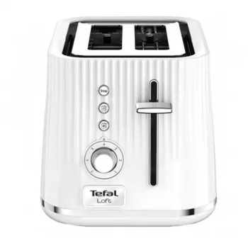 Tefal Loft TT7611 2 šķēlēm Hromēts, Balts