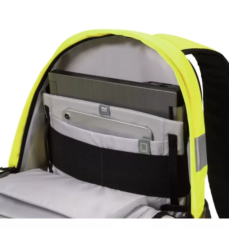 Dicota Backpack Hi-Vis 25 litri - dzeltena