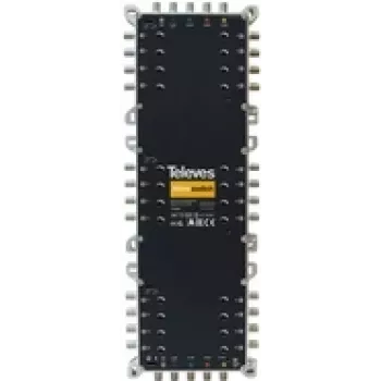 Multiswitch Televes MS524C — 5 izejas, 24 ieejas satelītu un virszemes TV sadalei