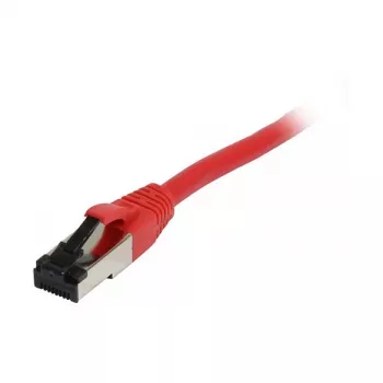 Synergy 21 Patch kabelis RJ45, CAT8.1 2000MHz, 2m, Sarkans, S-STP(S/FTP), TPE(Ultra SuperFlex), AWG26