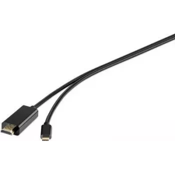 Renkforce RF-4535910 USB grafikas adapteris 3840 x 2160 pikseļi Melns (RF-4535910)