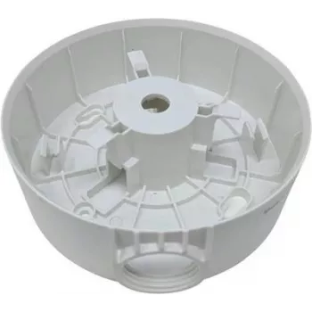 Savienojuma kārba Hikvision DS-1280ZJ-PT3 — balta, universāla montāža, Ø12 cm, augstums 40,5 mm, maksimālā slodze 2 kg
