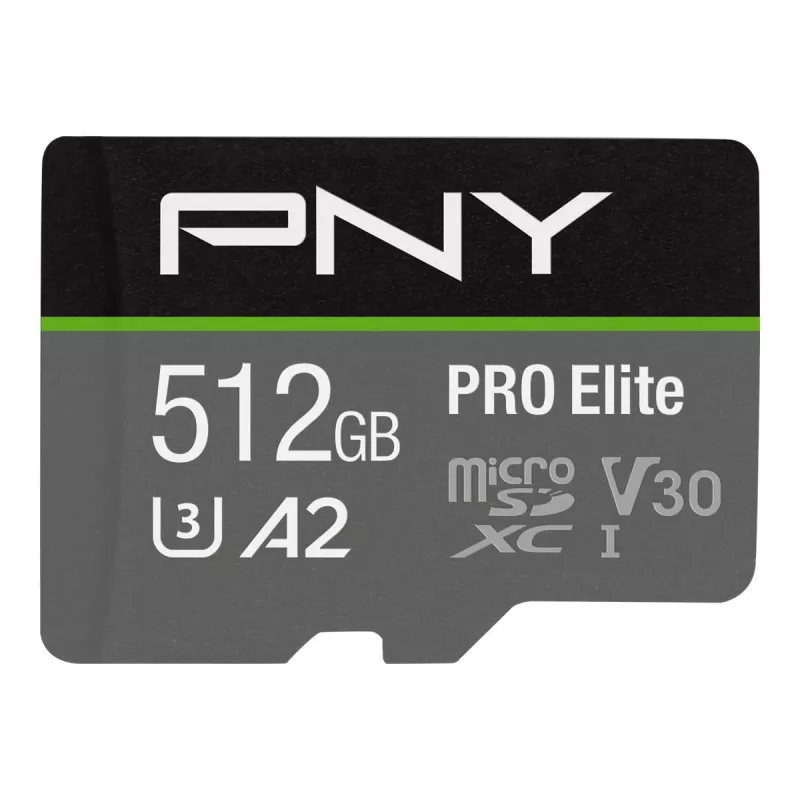 Atmiņas karte PNY 512GB microSDXC Class 10 P-SDUX512U3100PRO-GE