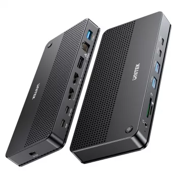Docking stacija UNITEK D1104A01 USB4 vadu 100W Power Delivery
