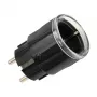 Shelly Plug S MTR Gen3 viedais kontaktdakšs (melns)