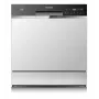 Trauku mazgājamā mašīna Toshiba DW-08T2EE(W)-PL, 8 komplekti, F energoklase, 49 dB, 55×59×50 mm