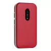 Doro Leva E22 saliekamais telefons, 2.8 collu (7.11 cm) ekrāns, Single SIM, 0.3 MP kamera, 1150 mAh, 127.8 g, Sarkans/Balts