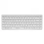 Bezvadu tastatūra Tellur TLL491241 Mini White — kompakts izkārtojums