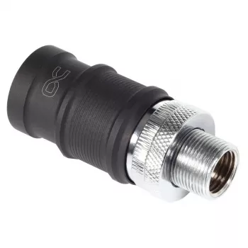 Alphacool ES Quick Release BLH1A sievišķā daļa ar iebūvētu paneļa stiprinājumu