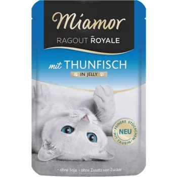 MIAMOR Ragout Royale Tūns želejā - slapjā kaķu barība - 100g