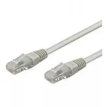 Wentronic Goobay CAT 5e Patch kabelis, U/UTP, pelēks, 0.5 m - CCA vara maisījums (68337)