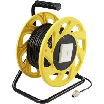 Renkforce RJ45 tīkla pagarinātājkabelis CAT 6a S/FTP 60 m Oranžs PUR apvalks (RF-5264730)