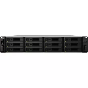 Synology SA3200D NAS Server, 12 nodalījumi, Rack-Mount, RAID 0/1/5/6/10/JBOD/RAID F1, 16GB RAM, GbE/10GbE, iSCSI, 2U (SA3200D)
