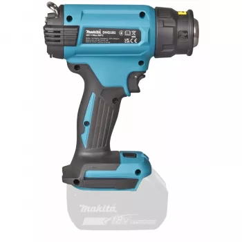 Makita DHG181ZK - Bezvadu karstā gaisa pūtējs - 120 - 200 l/min - bez akumulatora, bez lādētāja - 18 V