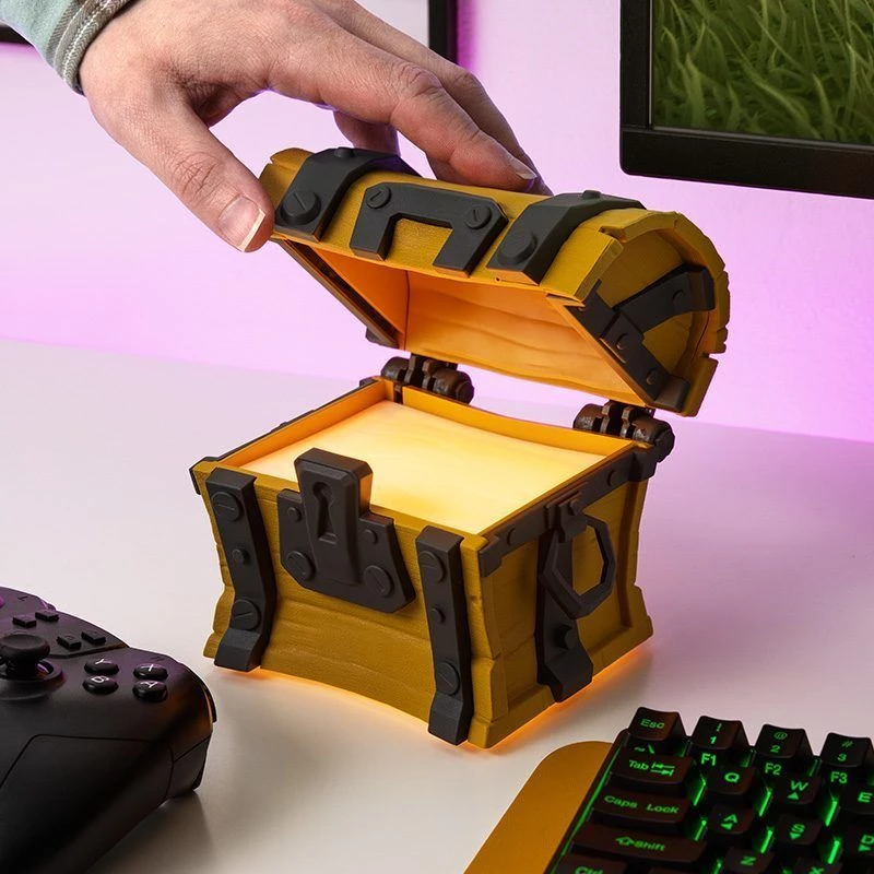 Paladone Fortnite Chest Light – tematisks LED naktslampiņš