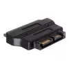 Adapter SATA 22-pin FM uz SATA 13-pin M Melns DeLOCK