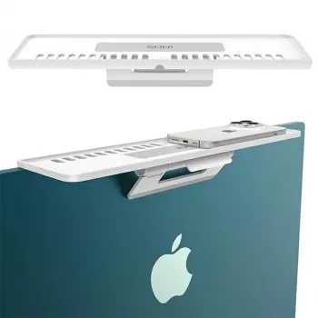 Plaukta turētājs iMac 312 baltā krāsā