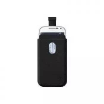 Linksys Belkin Pocket Case – Macīgs telefona maciņš – Melns – Samsung GALAXY S4 Mini (F8M638BTC00)