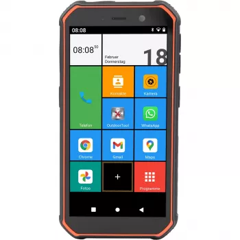 Viedtālrunis Olympia TREK 5.5 collu 3 GB 32 GB Melns Oranžs