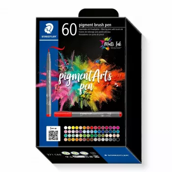 Staedtler Pigment Arts Brush Pen 60 gab.