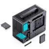 Jonsplus Z20 matx korpuss ar rokturi - melns