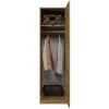 Topeshop SD-50 ARTISAN KPL bedroom wardrobe/closet 5 shelves 1 durvis(s) ozols