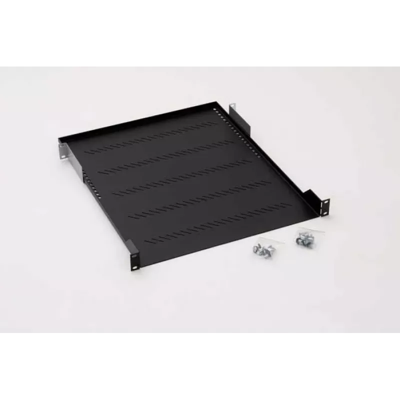 Triton perforēts plaukts 19 inch 1U/850mm max. slodze 40kg RAB-UP-850-A1