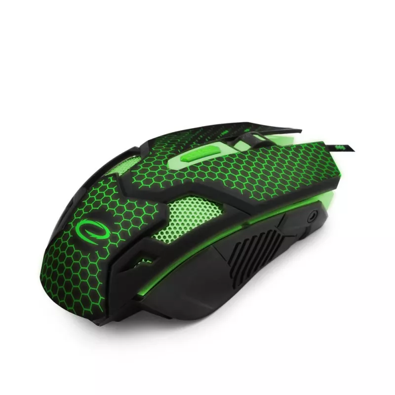 Pele Esperanza WIRED FOR PLAYERS MX207 COBRA USB zaļa