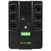 Green Cell AiO 800VA LCD nepārtrauktās barošanas avots (UPS) Line-Interactive 0.8 kVA 480 W 6 kontaktligzdas