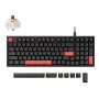 Lemokey X5 vadu mehāniskā spēļu tastatūra