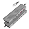 LOGILINK Ultra Slim USB 3.2 Hubs ar 2x USB-A un 8x USB-C, PD 100W
