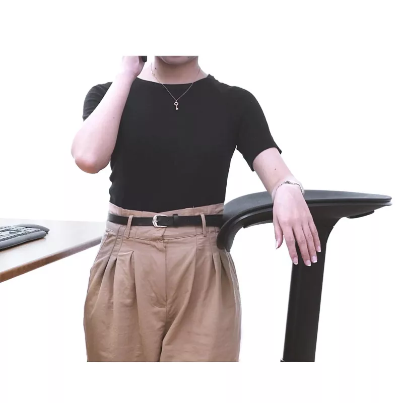 Ergonomiskais krēsls MACLEAN MC-872 — augstuma regulēšana, atpakaļatgāšanas mehānisms