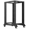 Lanberg Open Rack 22U 600x1000mm Melns (22HE, Rack 19 inch)