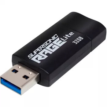 Patriot Memory Supersonic Rage Lite USB zibatmiņa 32 GB USB Type-A 3.2 Gen 1 Melna, Zila