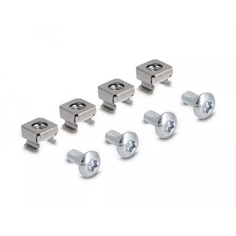 Montāžas kronšteins DeLOCK 19 collu 450x40mm 2 gab. Melns Metāls