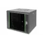 DIGITUS Professional Unique DN-19 09U-6/6-SW - Tīkla skapis - 9U, 19 inch, melns RAL 9005